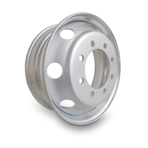 Roda de Aço , Aro 22,5" X 7,5", 8 Furos Cônicos, Pneu 275